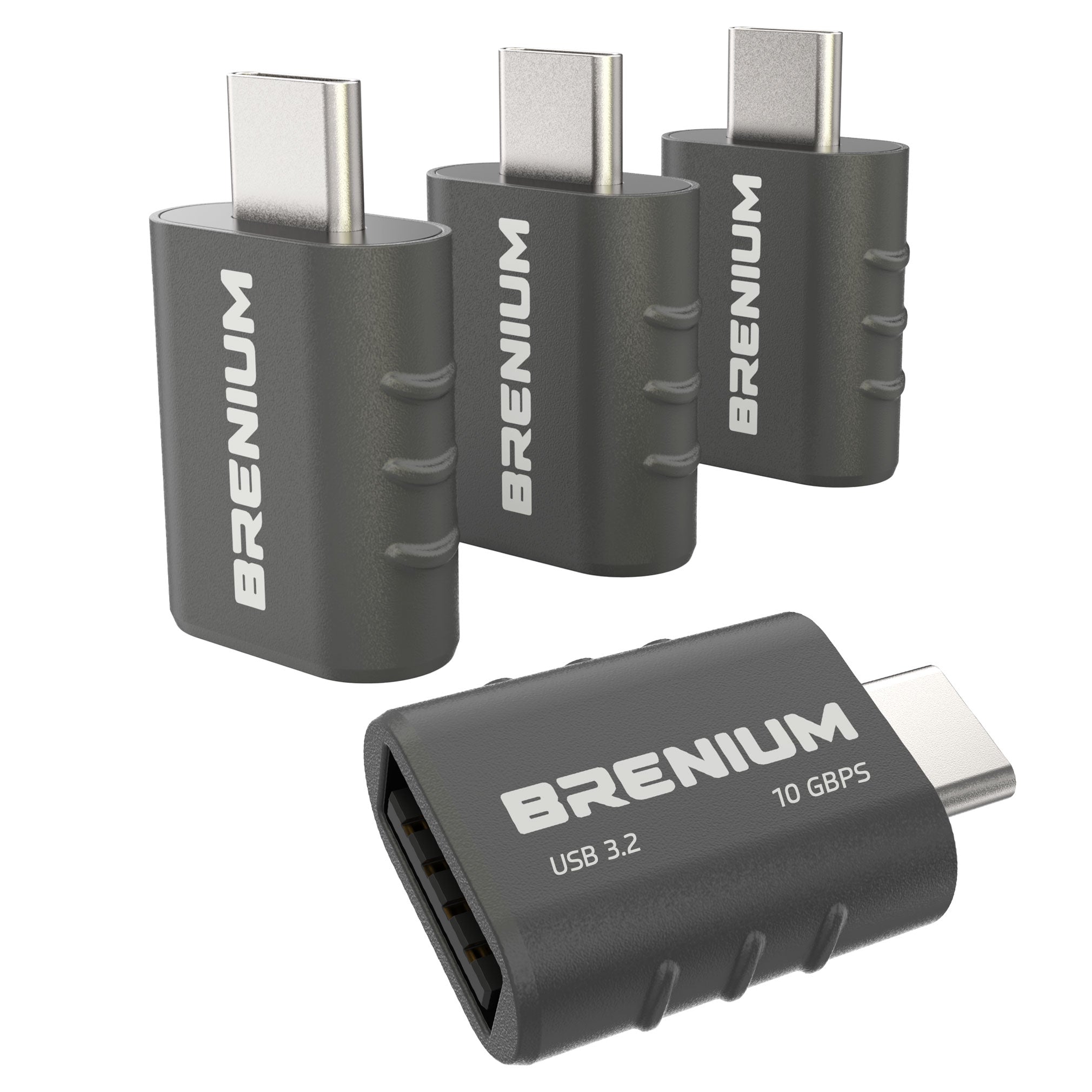 USB C to USB Adapter 4-Pack