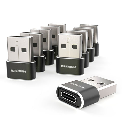 USB to USB C Adapter 10 pack