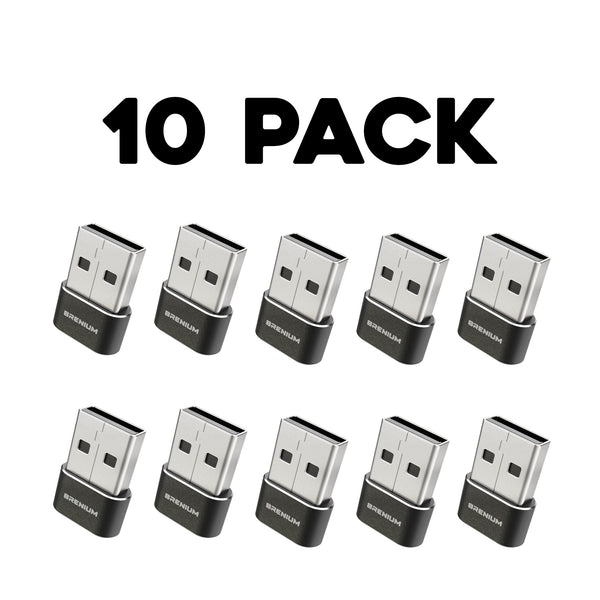 USB to USB C Adapter 10 pack